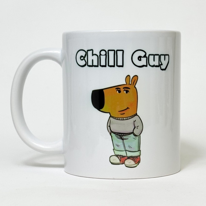 Чашка "Chill Guy" 330 мл Кіт.Дарує