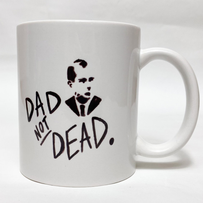 Чашка "Dad Not Dead" 330 мл Кіт.Дарує