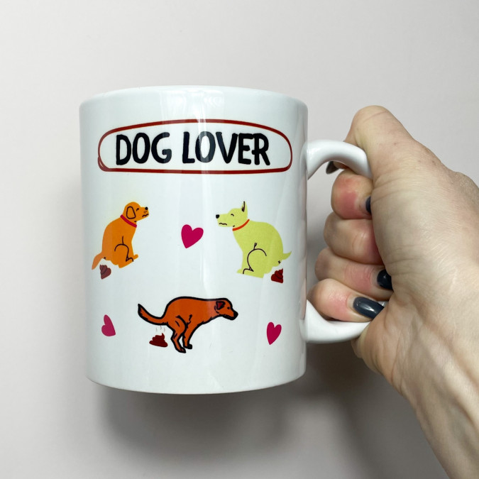 Чашка "Dog Lover" 330 мл Кіт.Дарує