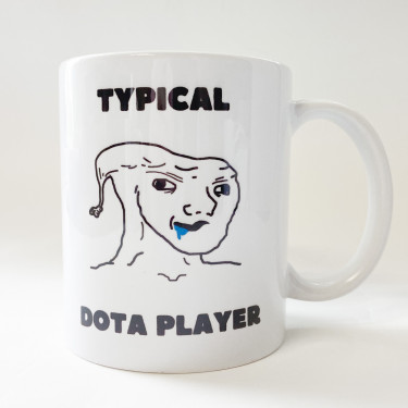 Чашка "Typical Dota player" 330 мл Кіт.Дарує