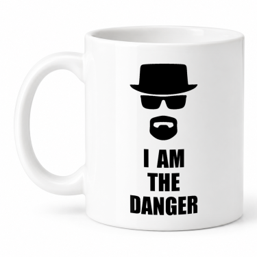 Чашка "i am the danger" 330 мл Кіт.Дарує