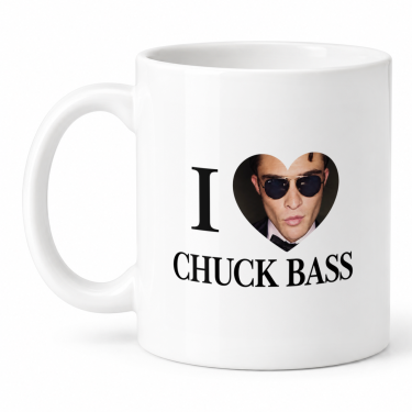 Чашка "I Love Chuck Bass" 330 мл Кіт.Дарує