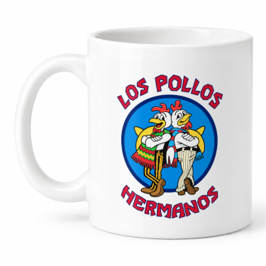 Чашка "Los Pollos Hermanos" 330 мл Кіт.Дарує