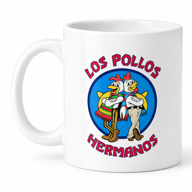 Чашка "Los Pollos Hermanos" 330 мл Кіт.Дарує