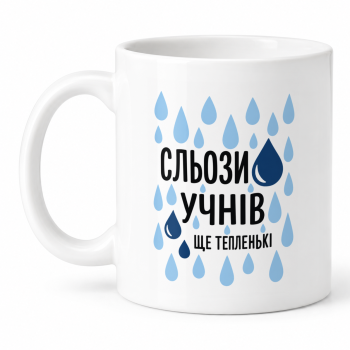 Чашка "Сльози учнів" 330 мл Кіт.Дарує