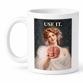 Чашка "USE IT" 330 мл Кіт.Дарує