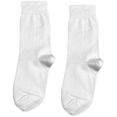 Носки белые однотонные классические Blankful