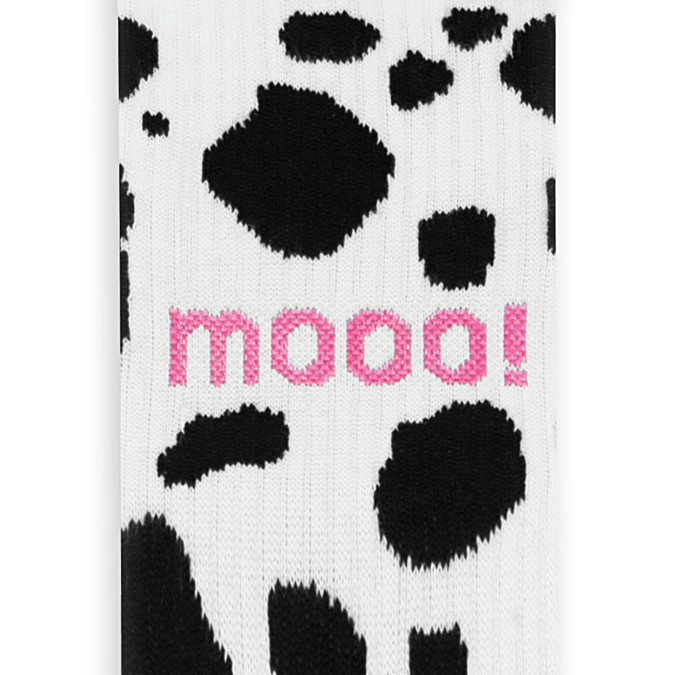 Носки черно-белые "Mooo!" CEH