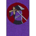 Шкарпетки табі фіолетові "Bushi Samurai" CEH