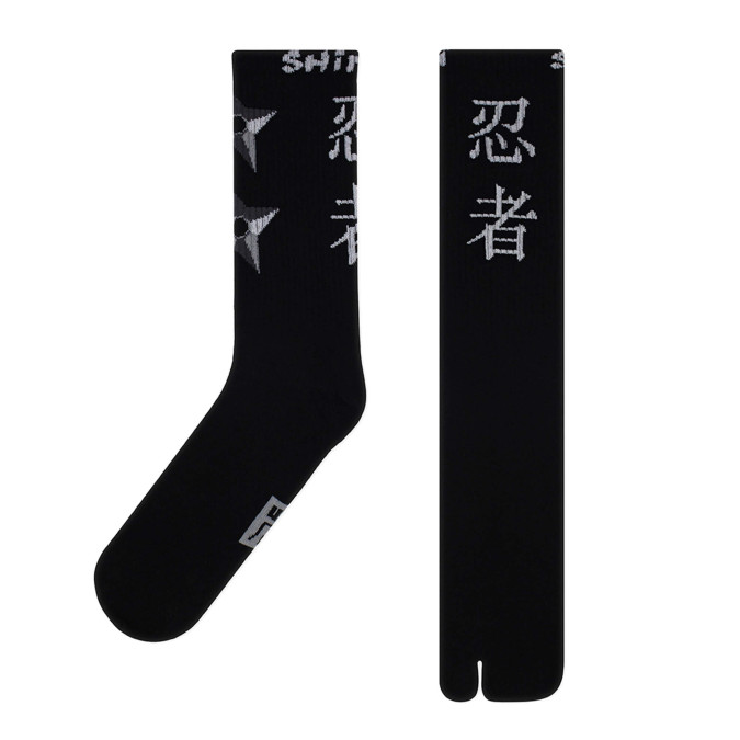 Носки таби черные "Shinobi Shuriken" CEH