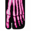 Шкарпетки табі чорні "X-ray Pink" CEH
