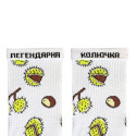 Шкарпетки білі "Каштани" NOSKAR