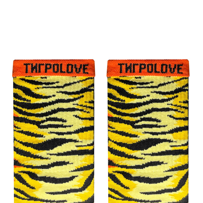 Носки тигровые "ТигроLove" NOSKAR