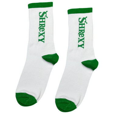 Шкарпетки білі "Shrexy" Кіт.Дарує