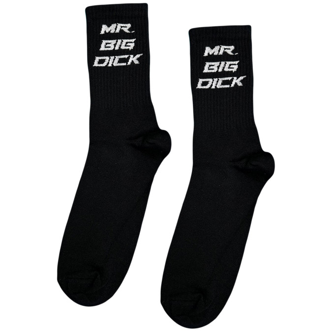 Шкарпетки чорні "Mr. Big Dick" Кіт.Дарує