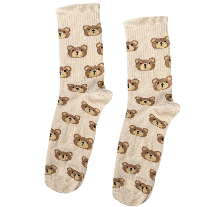 Носки бежевые "Медвежата" Socksstar