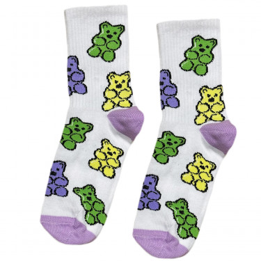 Шкарпетки білі "Мармеладні ведмедики" Socksstar