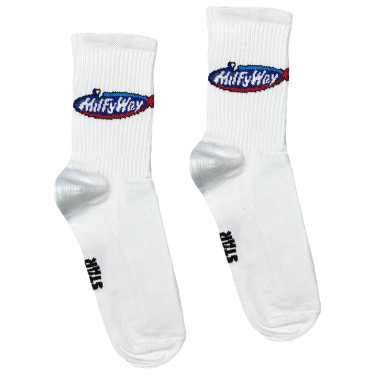 Шкарпетки білі "Milfy Way" Socksstar