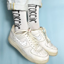 Носки белые "Токсік" Sunny Focks